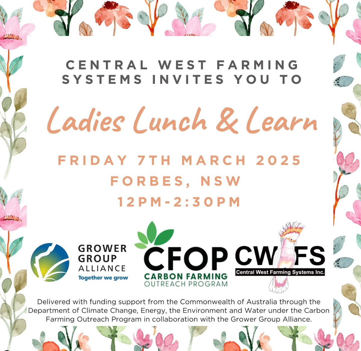 Central West Farming Lunch